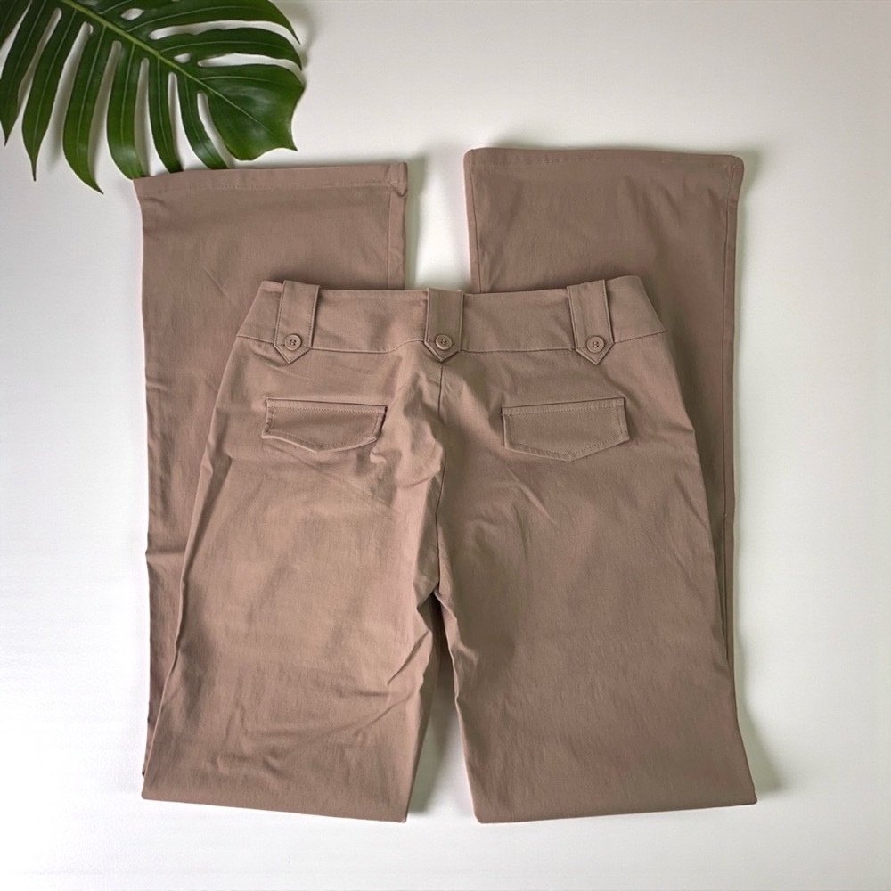 🆕 Tiger Mist Kittie High Rise Pant in Beige - Picture 6 of 10